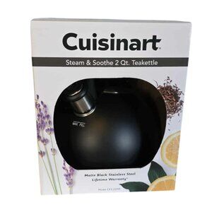 NWT Cuisinart Steam & Soothe 2 Qt. Teakettle